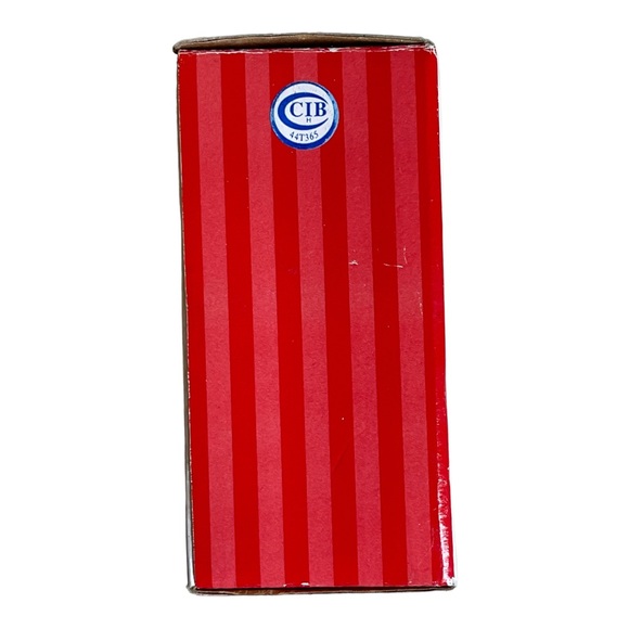 “HOLIDAY HOME” Snowman decorating Xmas Tree Salt & Pepper Set by Fitz & Floyd - Picture 4 of 10